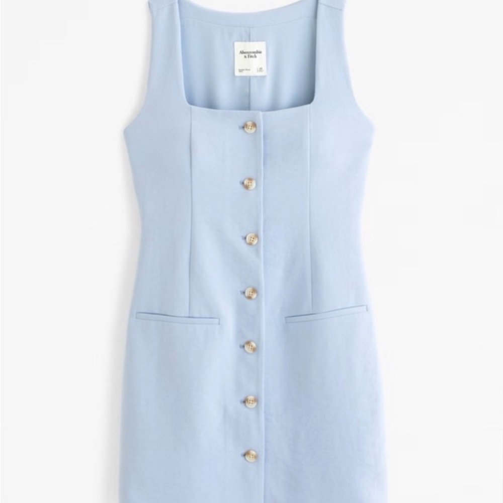 A&F Mara Square-Neck Vest Mini Dress